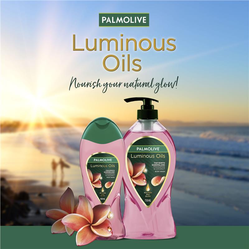 Palmolive Luminous Oils Shower Gel Coconut & Frangipani 750ml