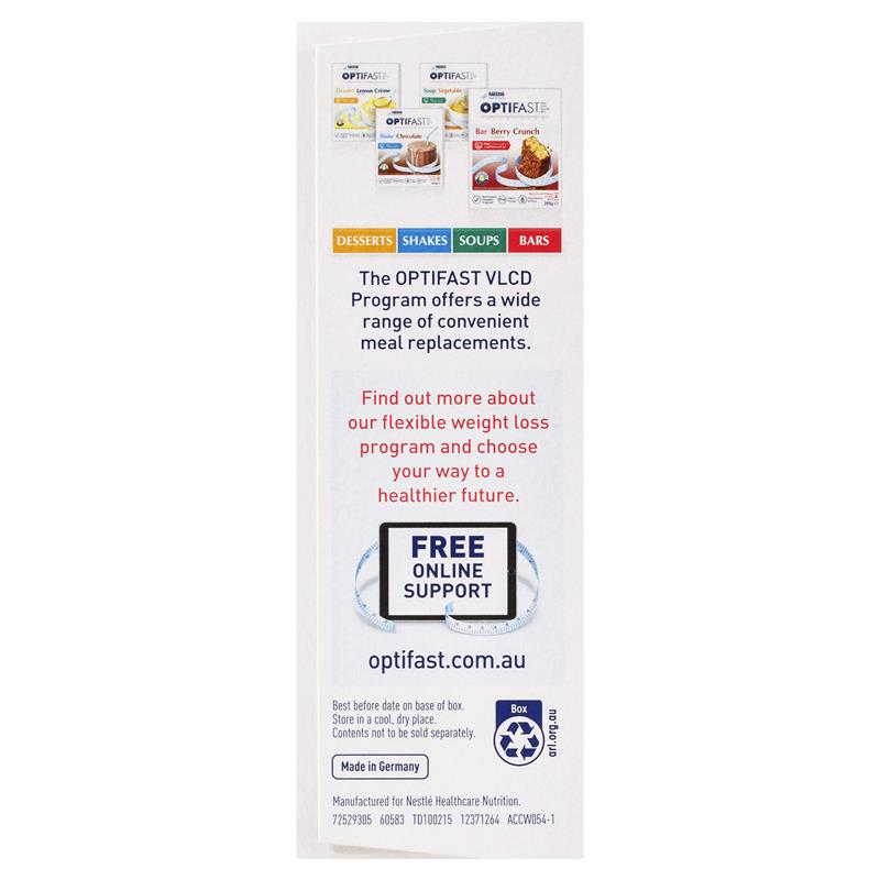 Optifast VLCD Bars Cereal 6 X 65g