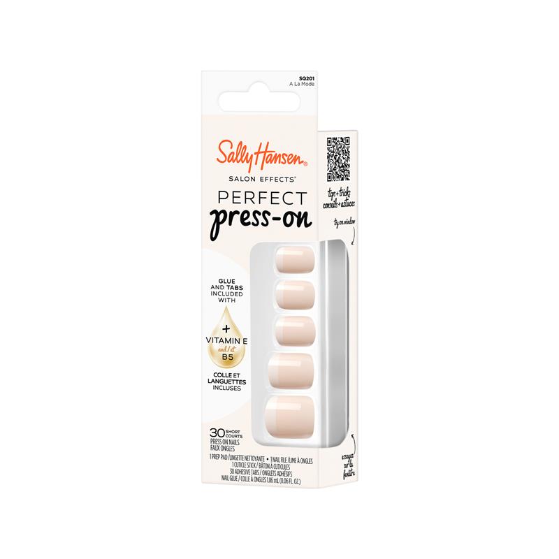 Sally Hansen Salon Effects Perfect Press-On  ALa Mode 30 Pieces