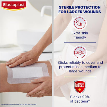Elastoplast Sensitive Dressing 4XL 10x20cm 5 Dressings