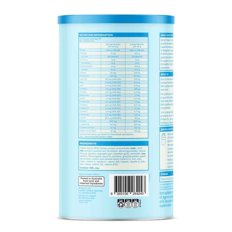 Bondi Protein Co. Slim It Protein Vanilla 800g