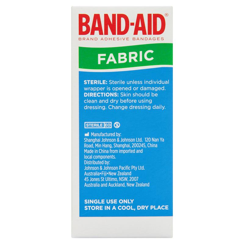 Band-Aid Adhesive Fabric Strips 50 Pack