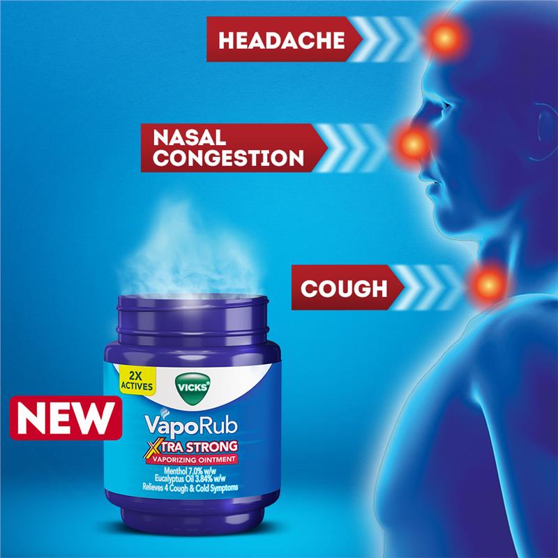 Vicks Vaporub Xtra Strong 100g