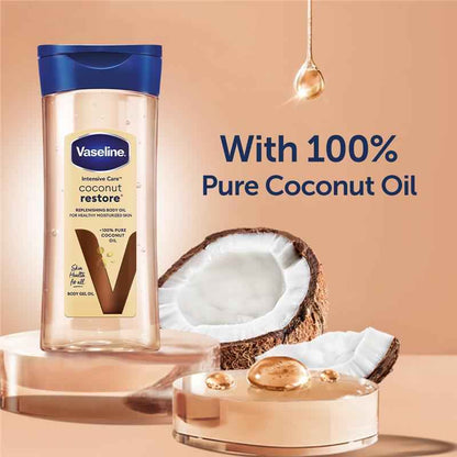 Vaseline Body Oil Coconut Restore 200ml