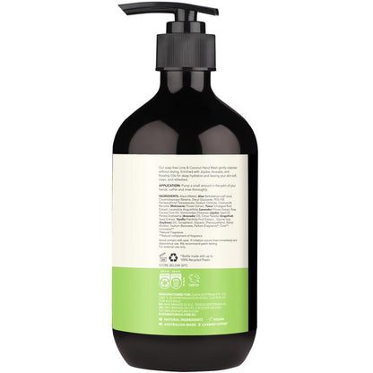 Sukin Lime And Coconut Hand Wash 500ml