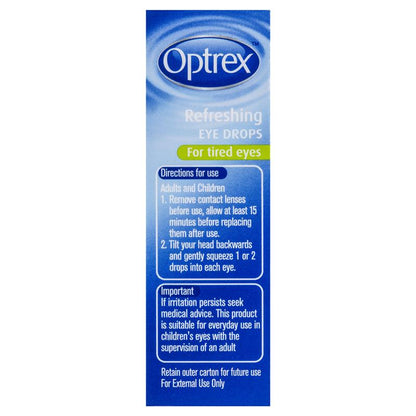 Optrex Refreshing Eye Drops 10ml - GimmeNow