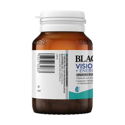 Blackmores Vision Care + Energy 60 Capsules