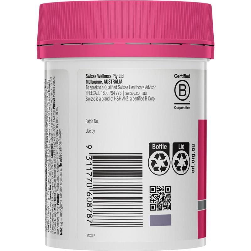 Swisse Womens Multivitamin 120 Tablets