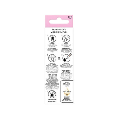 Sally Hansen Salon Effects Perfect Press-On Shortease Heart To Art 30 Pieces