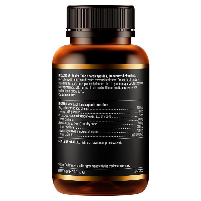 GO Healthy Magnesium Sleep 60 Vege Capsules