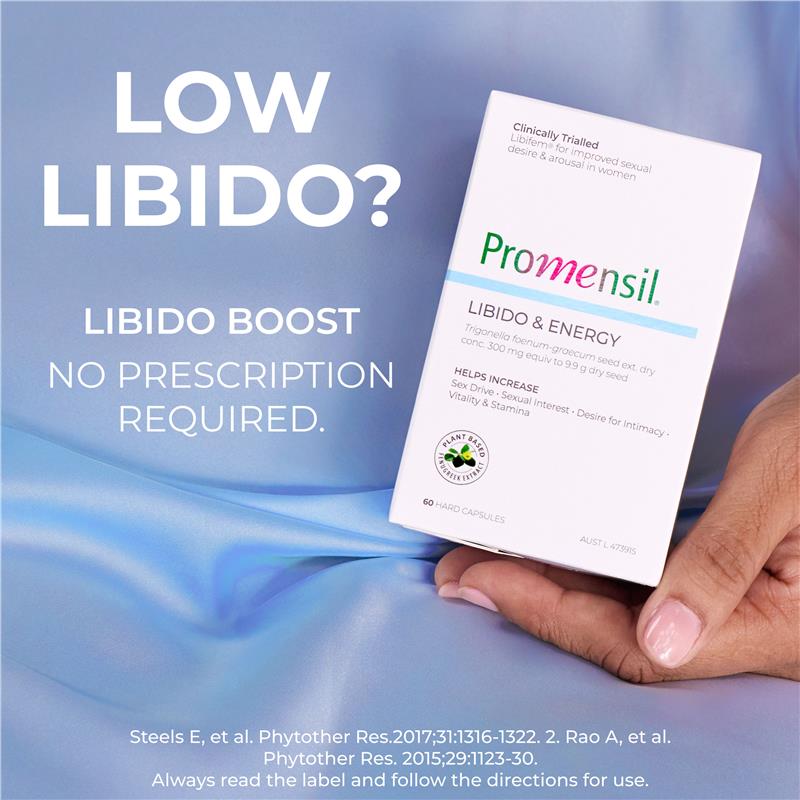 Promensil Libido & Energy 60 Capsules