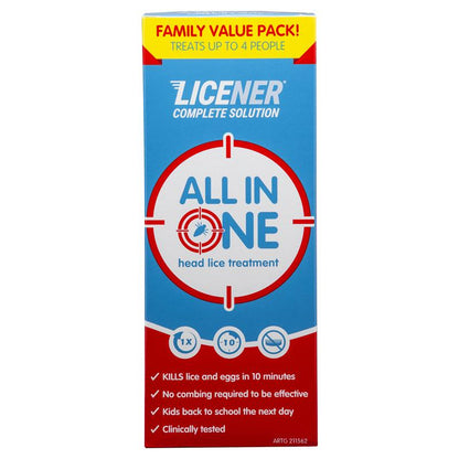 Licener Complete Solution Head Lice Treatment 200ml