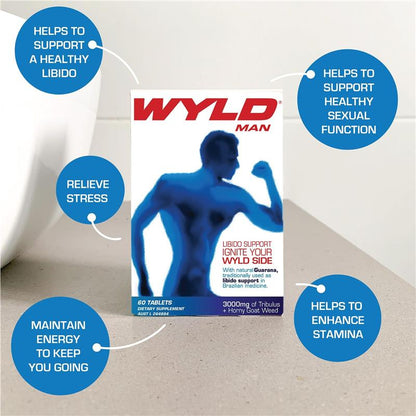 Wyld For Men 60 Tablets - GimmeNow
