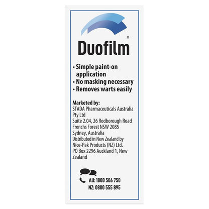 Duofilm Wart Solution 15ml