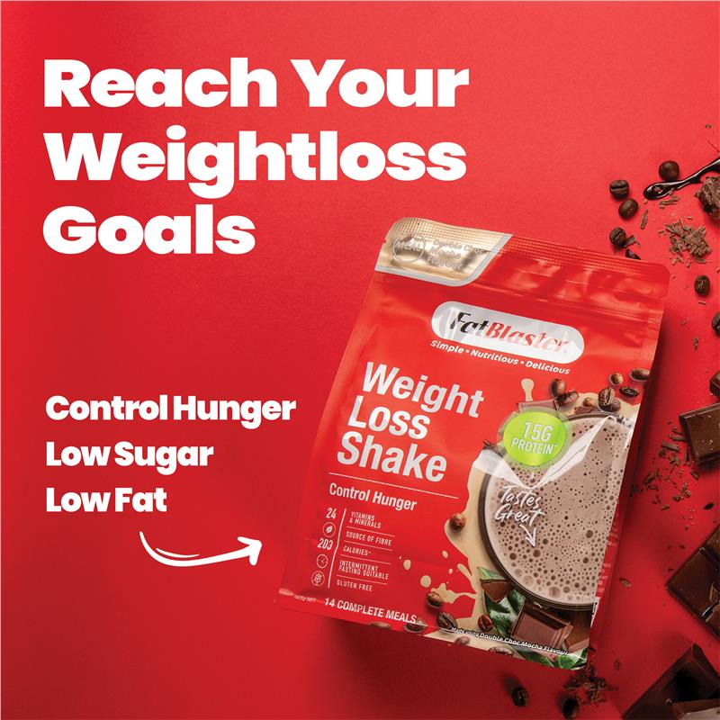 Naturopathica Fatblaster Weight Loss Shake Red Pouch Mocha 465g