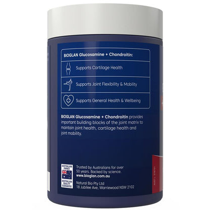Bioglan Glucosamine + Chondroitin 180 Tablets