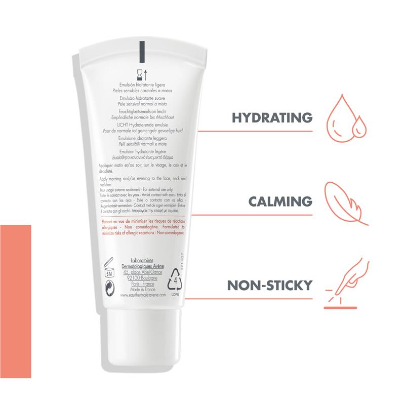 Avene Hydrance Light Hydrating Emulsion 40ml - Moisturiser for dehydrated skin
