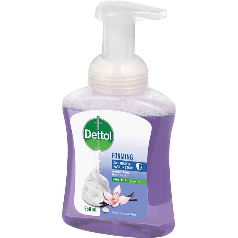 Dettol Antibacterial Foaming Hand Wash Vanilla & Orchid 250ml