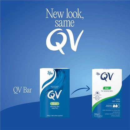 QV Wash Cleansing Bar 100G Twin Pack