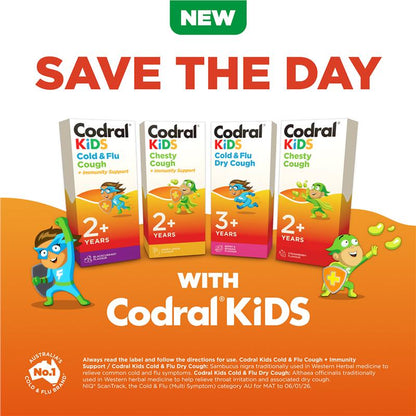 Codral Kids Cold & Flu Dry Cough 200mL
