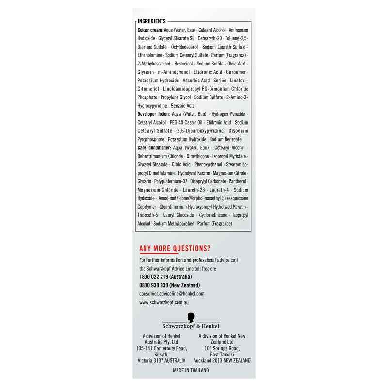 Schwarzkopf Live Colour Permanent 4.45 Rich Chocolate