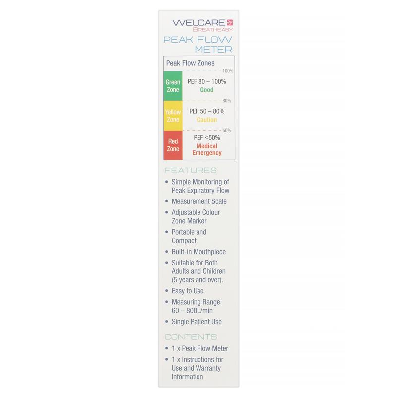 Welcare Peak Flow Meter