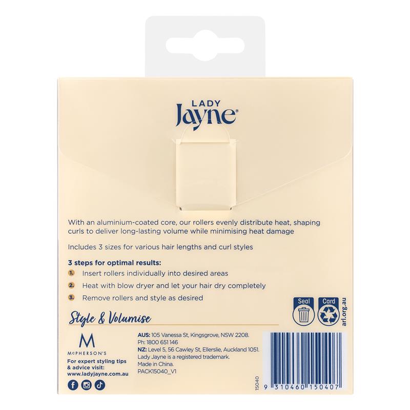 Lady Jayne Thermal Rollers 8 PCS