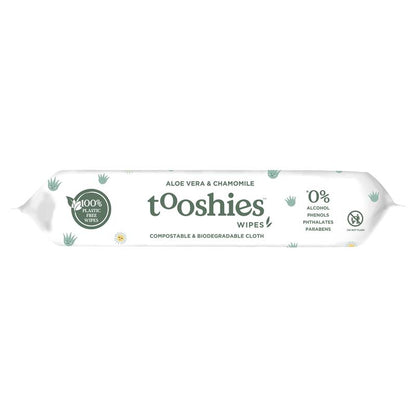 Tooshies Baby Wipes Aloe Vera & Chamomile 70 Pack