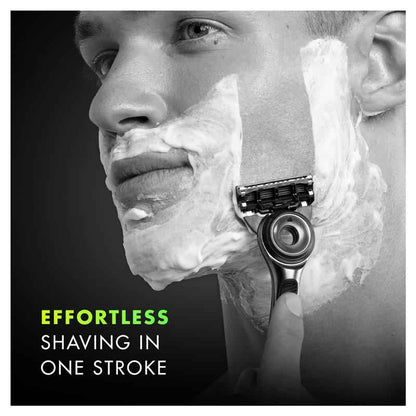 Gillette Labs Exfoliating Razor with Magnetic Stand + 4 Blade Refills