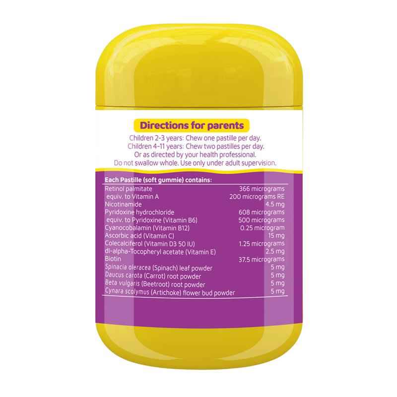 Nature's Way Kids Smart Vita Gummies Multi-Vitamin+ 60 Pastilles