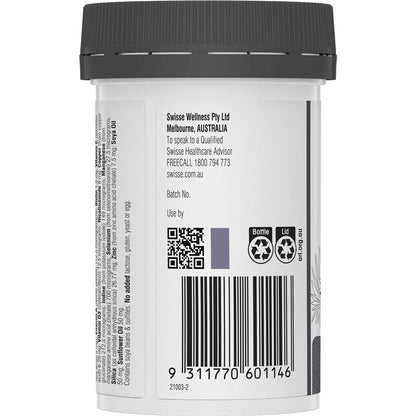 Swisse Hair Nutrition For Men 60 Capsules