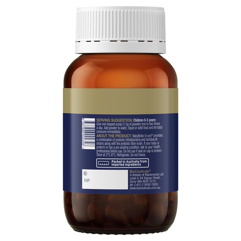 Bioceuticals BabyBiotic 0 + Years® 60g Fridge Line - GimmeNow