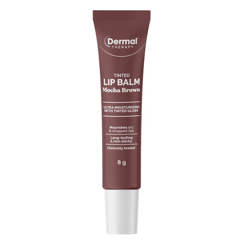 Dermal Therapy Tinted Lip Balm Mocha Brown 8g