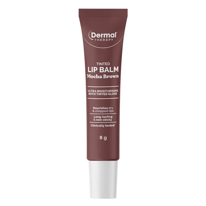 Dermal Therapy Tinted Lip Balm Mocha Brown 8g
