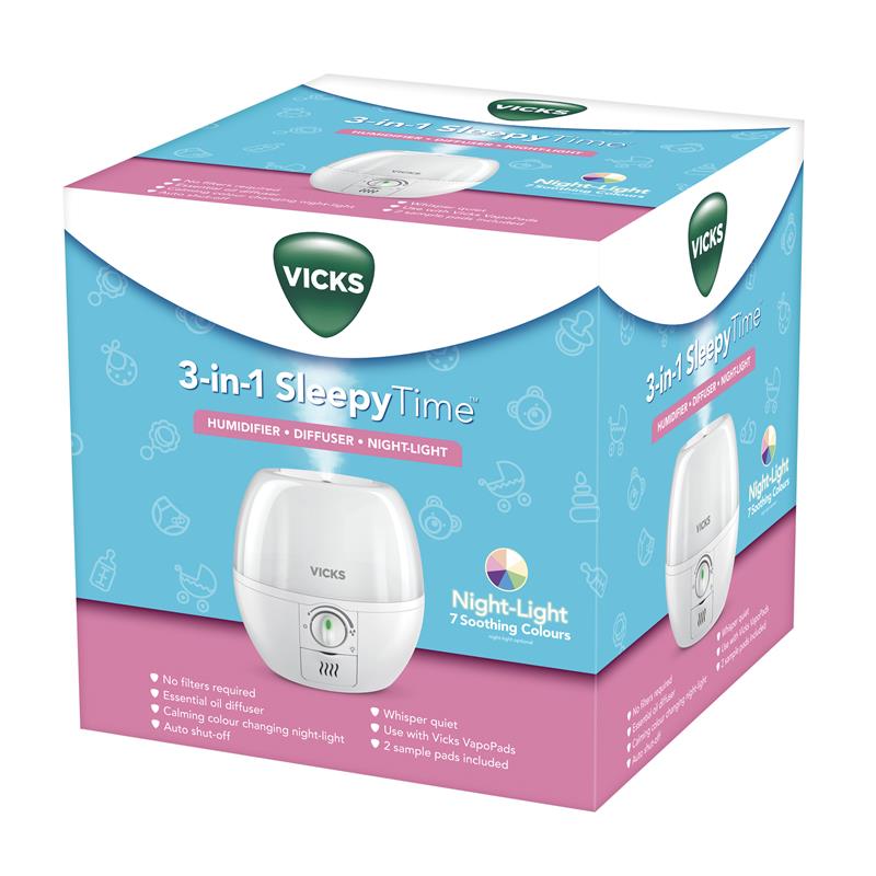 Vicks 3-in-1 SleepyTime Humidifier