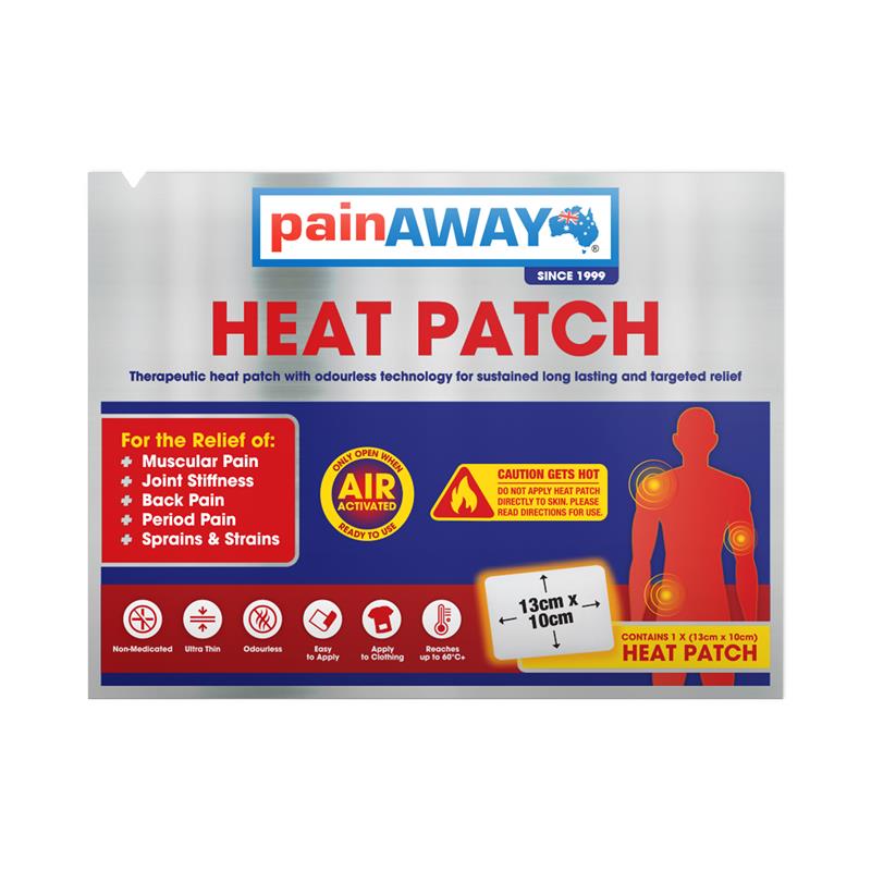 Pain Away Heat Patches Regular 10 Pack Exclusive