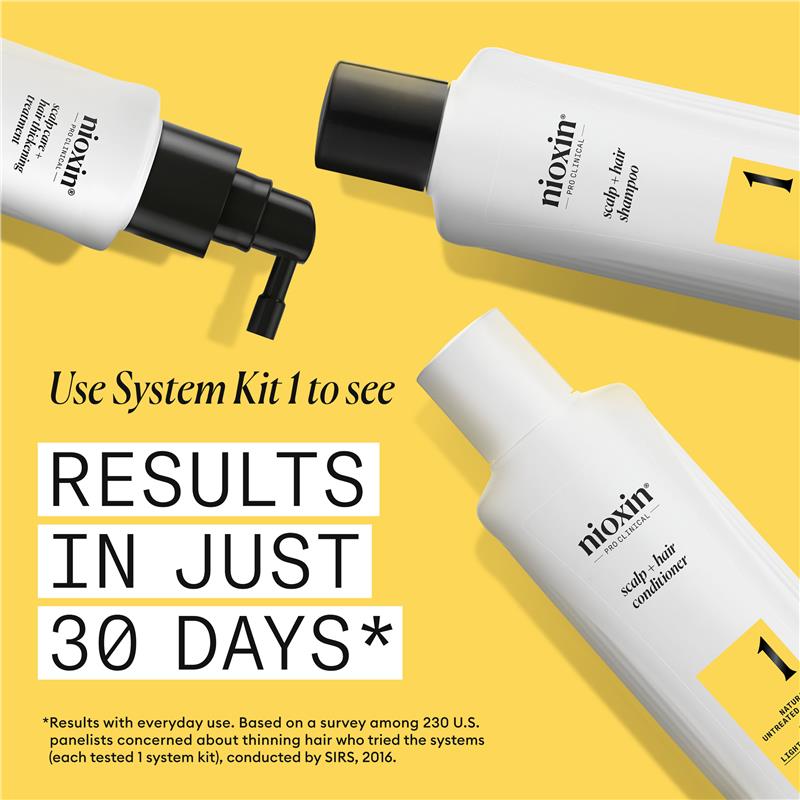 Nioxin Scalp + Hair Thickening System 1 Trial Kit - GimmeNow