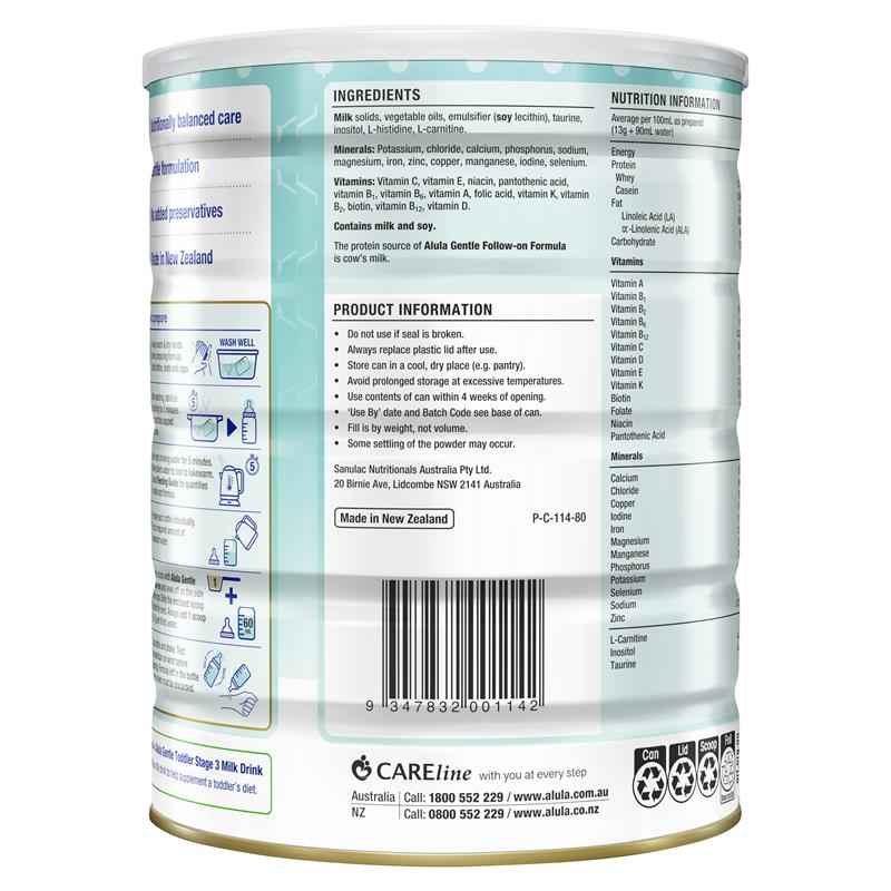 Alula Original Stage 2 Follow-On Formula 6-12 Months 900g