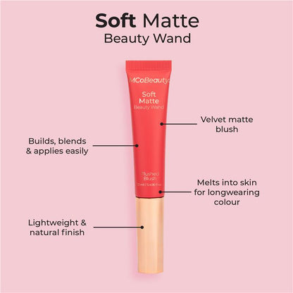 MCoBeauty Soft Matte Beauty Wand Flushed Blush