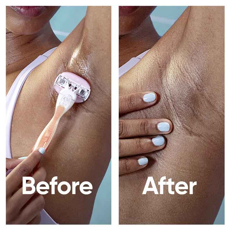 Gillette Venus Comfortglide White Tea Razor + 6 Blades