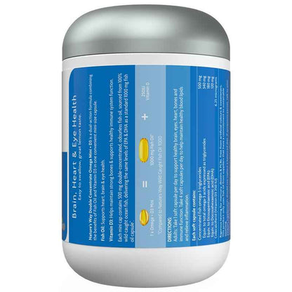Nature's Way Omega + D3 400 Mini Capsules