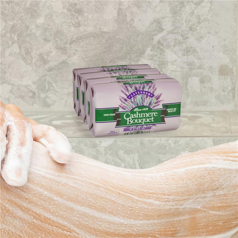 Cashmere Bouquet Soap Lavender 4 x 100g