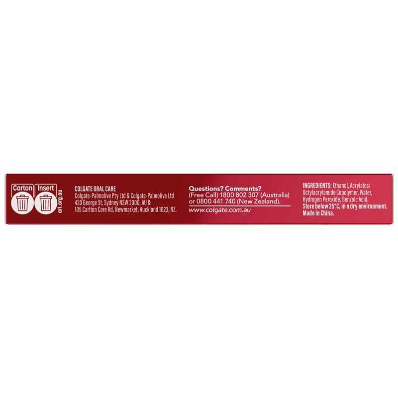 Colgate Optic White Nightly Treatment Whitening Wand 3% 1 Pack 2.5ml
