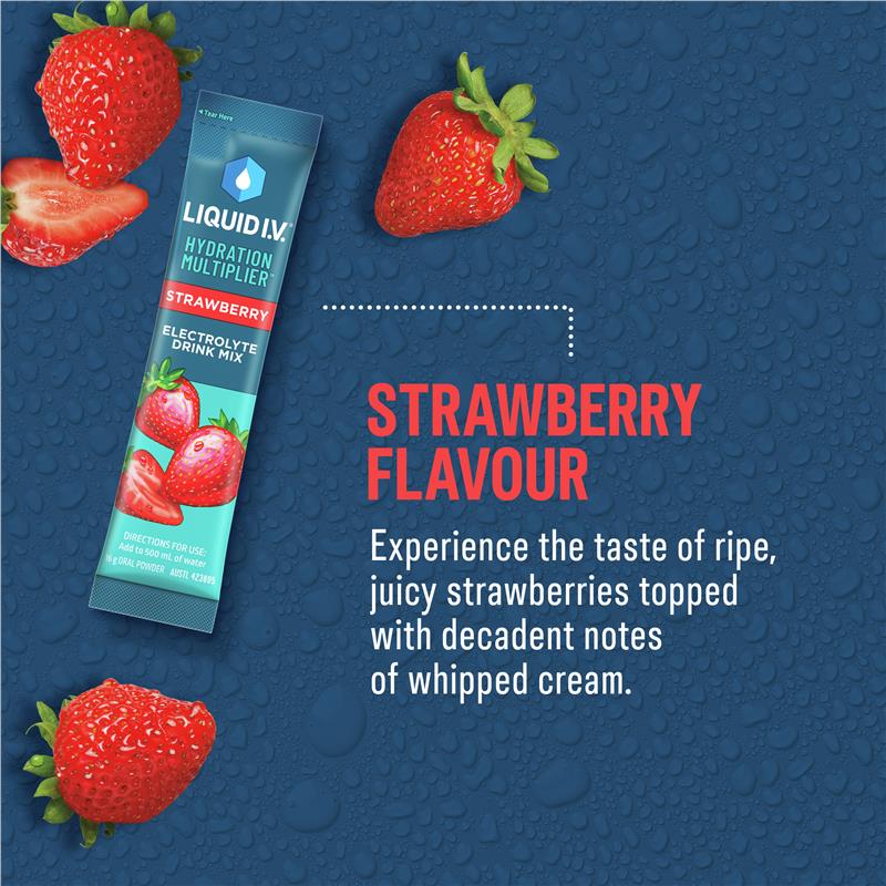 Liquid I.V. Hydration Strawberry 24 Sachets