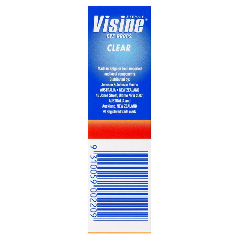 Visine Clear Eye Drops 15mL