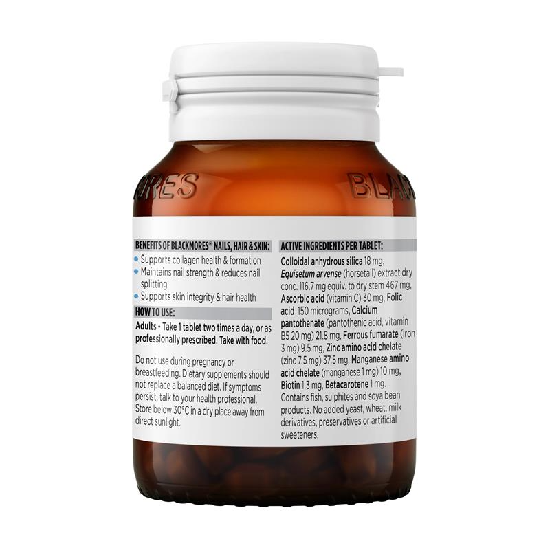 Blackmores Nails Hair and Skin 60 Tablets