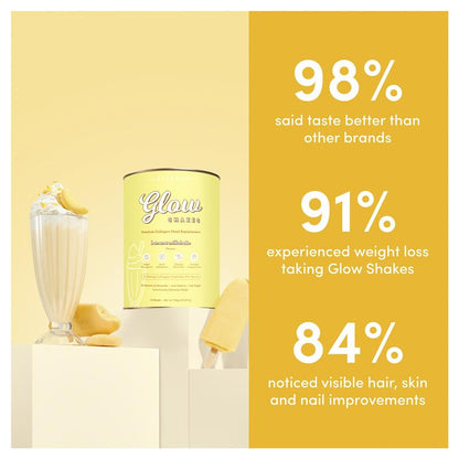 The Collagen Co Glow Shakes Banana Milkshake 756g