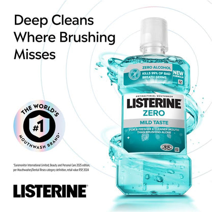Listerine Mouthwash Zero 750ml