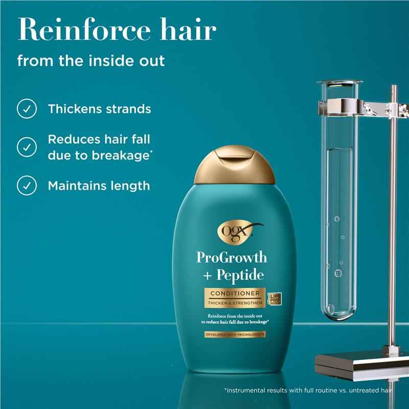 OGX ProGrowth + Peptide Conditioner 385ml