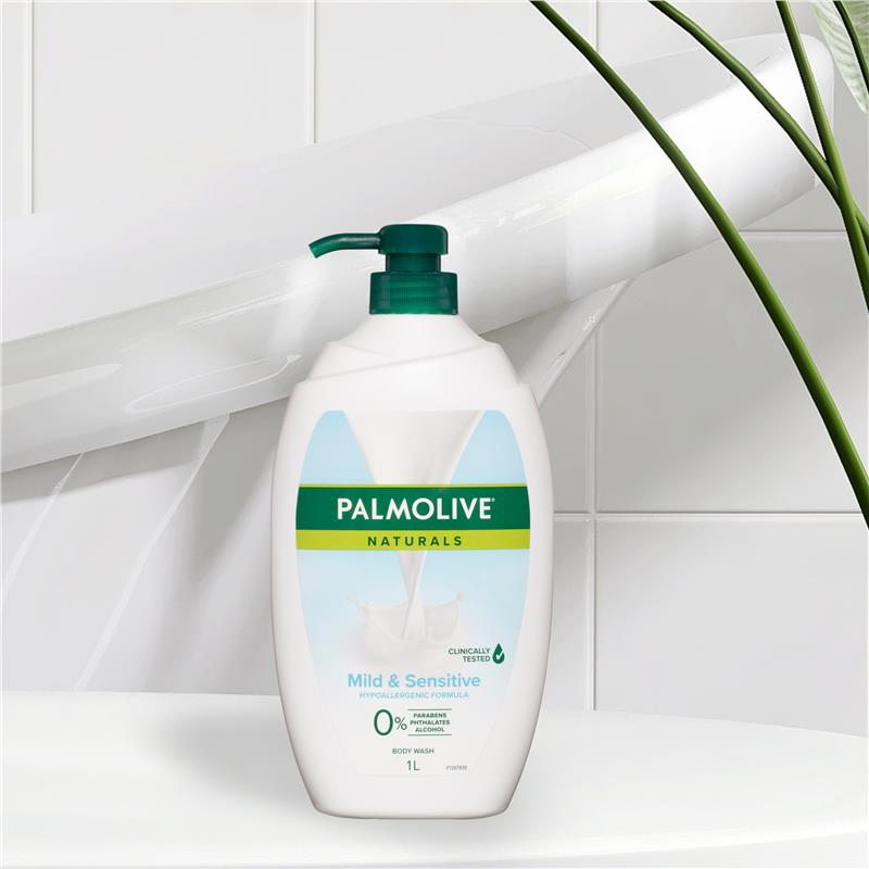 Palmolive Naturals Body Wash Mild & Sensitive 1L